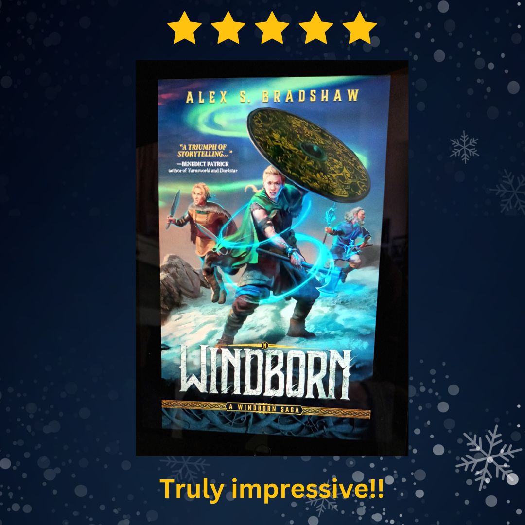 Last day in #indieapril, folks!
If you're looking for one more read, I highly recommend Windborn by @alexsbradshaw 

This book is something else. Five stars.
#norseinspired #fantasy #readingcommunity #indienovels #fantasynovels #norsemythology #vikings