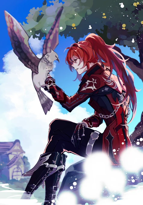 旦那おめでとう!!いつか心からの幸せが訪れますように...!   #ディルック生誕祭2023 #原神 #GenshinImpact #Diluc