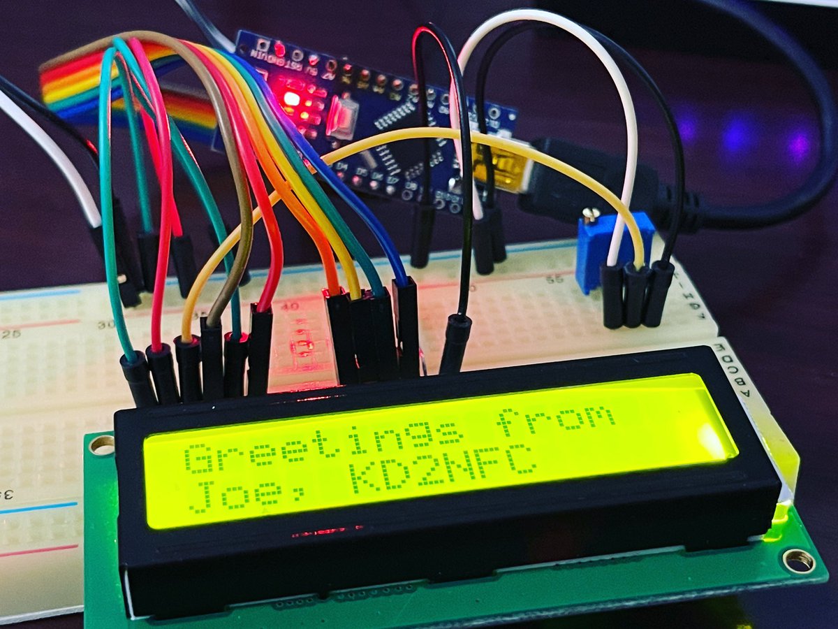 KD2NFC's tweet image. Greetings from #KD2NFC