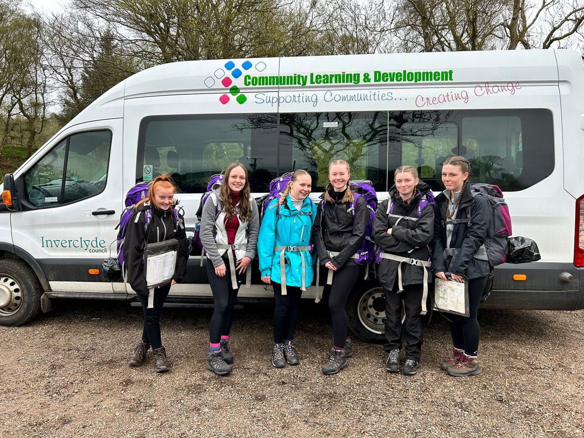 InverclydeDofE's tweet photo. Yesterday’s expedition @PortGlasgowHS @invacad @csoe #IAmDofE https://t.co/pAcS3iRIoU
