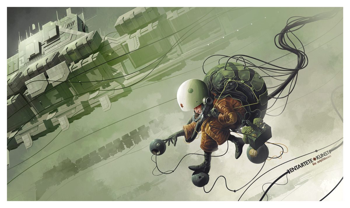 「The Art of Derek Stenning  Gallery and D」|IAMAGのイラスト
