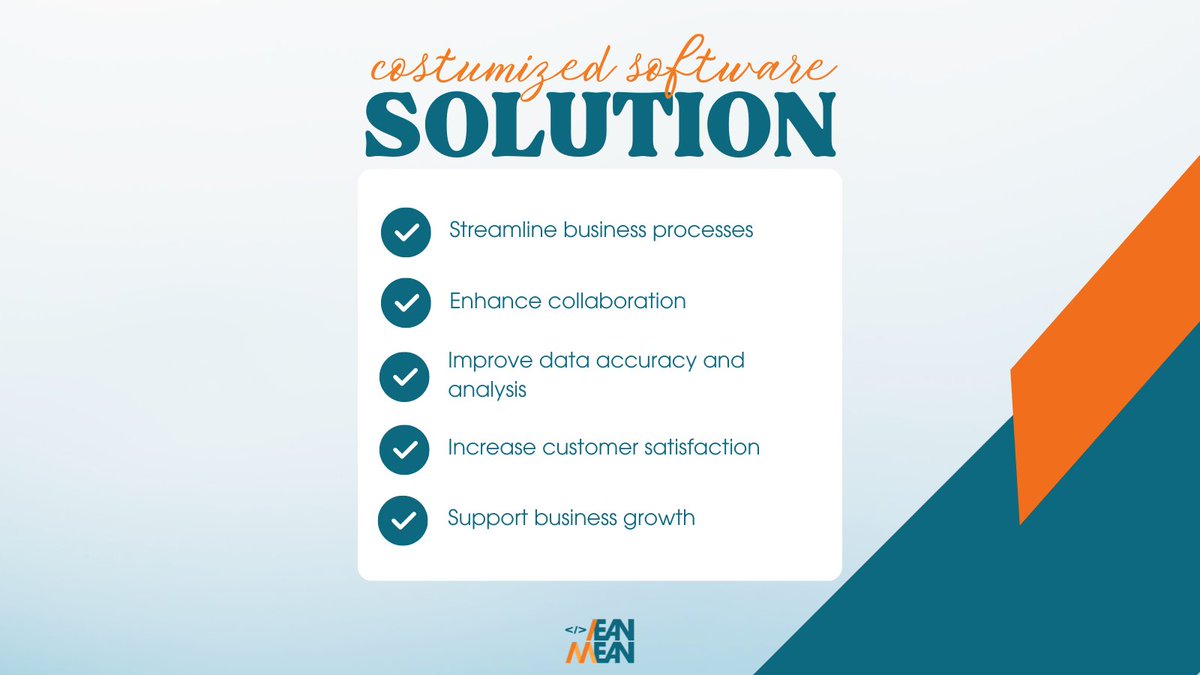 yeppit_'s tweet photo. Say goodbye to generic solutions and hello to custom-made software designed to solve your unique business challenges. Get ahead of the competition with customized software solutions. ✨ #softwaredevelopment #digitalmarketing #businessgrowth #customsolutions
#LeanMean https://t.co/v2mRtDBi63