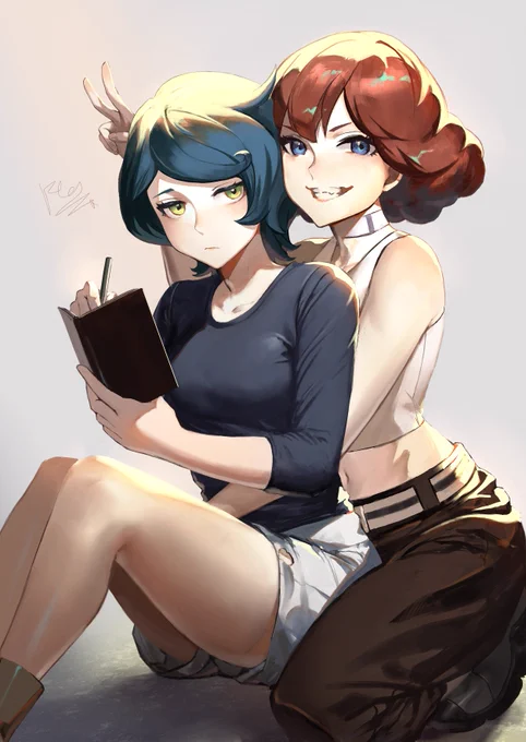 ソフィ・プロネ&ノレア・デュノク #水星の魔女
