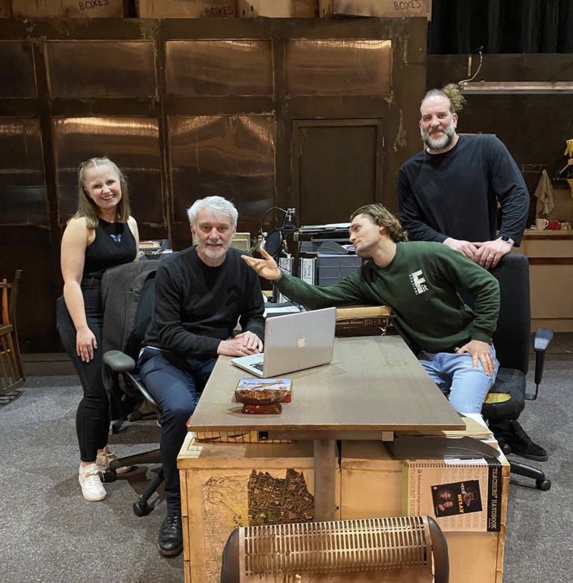 Thomas Dennis (@thethomasdennis) on Twitter photo What a team! 4 completely different people coming together everyday to make magic happen! 3 absolute diamonds and a weirdo left to make people jump and scream🤣Thank you for being yourselves you beautiful people -Tony, Mark&Chloe! <a href="/WhenDarknessUK/">When Darkness Falls</a> #theatre #Actors What a team! 4 completely different people coming together everyday to make magic happen! 3 absolute diamonds and a weirdo left to make people jump and scream🤣Thank you for being yourselves you beautiful people -Tony, Mark&Chloe! <a href="/WhenDarknessUK/">When Darkness Falls</a> #theatre #Actors