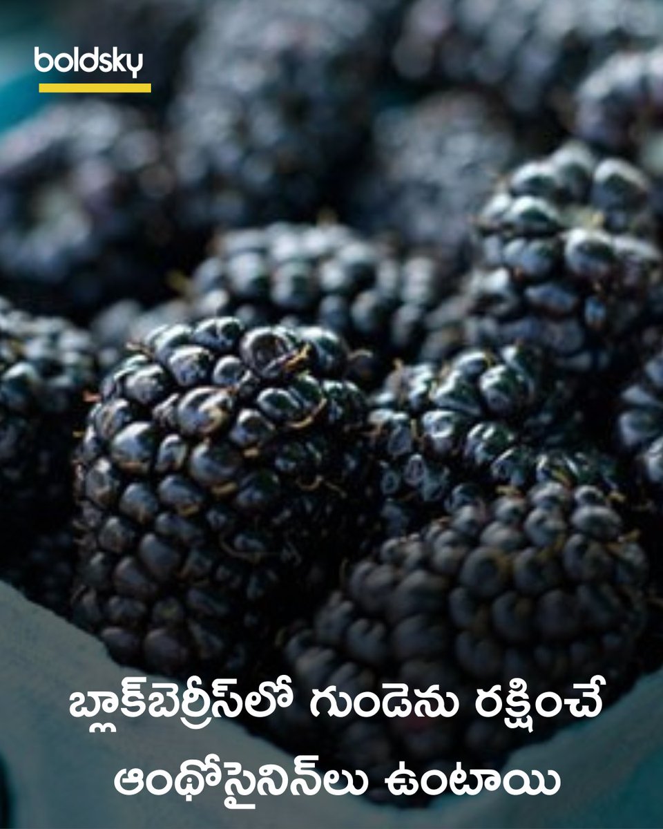 #HealthTips #HealthyFruit #BlackBerry #HeartHealth #HealthyFoodTips #TeluguHealthTips #BoldSkyTelugu

telugu.boldsky.com/?utm_medium=De…...