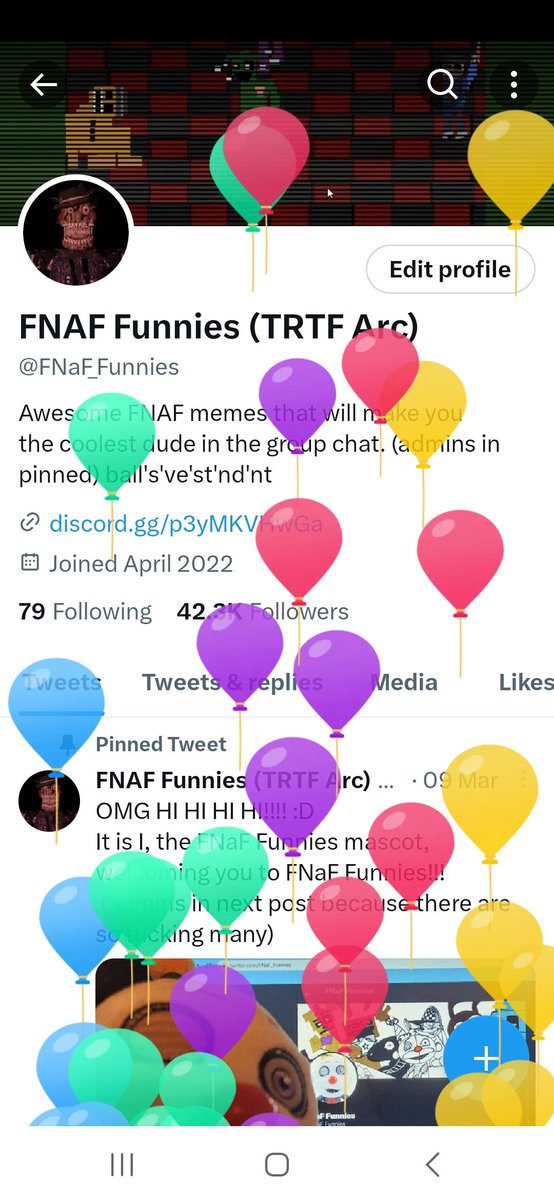 FNaF Funnies tweet media