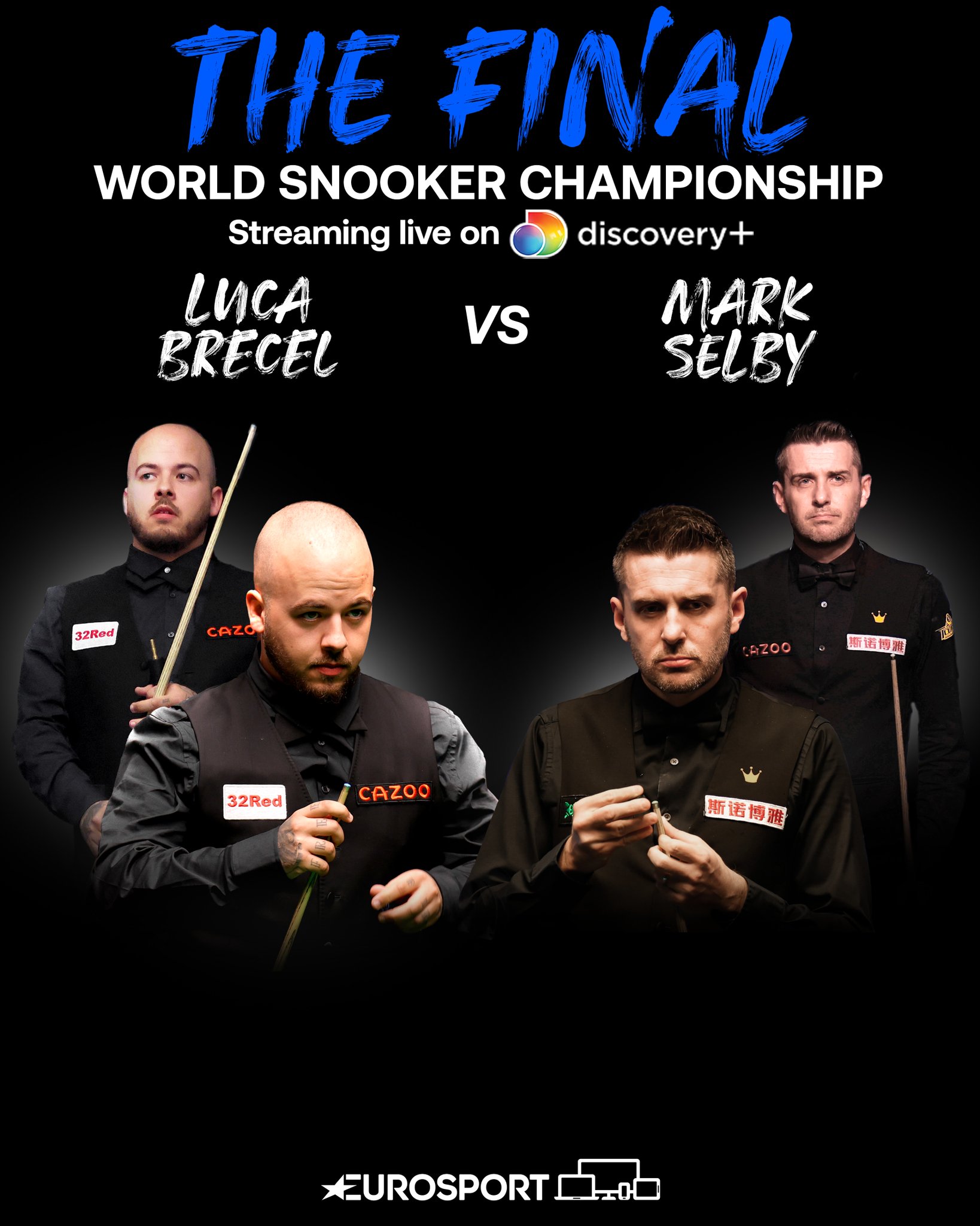 Eurosport on X: 𝗪𝗵𝗼 𝘄𝗶𝗹𝗹 𝗯𝗲 𝗖𝗵𝗮𝗺𝗽𝗶𝗼𝗻 𝗼𝗳 𝘁𝗵𝗲  𝗖𝗿𝘂𝗰𝗶𝗯𝗹𝗲? 🏆 📺 The 2023 World Snooker Championship starts Saturday  𝙇𝙄𝙑𝙀 on Eurosport and discovery+ #CazooWorldChampionship, @WeAreWST