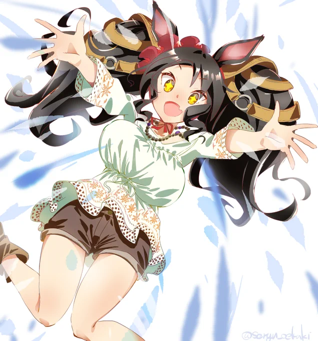 マベサン誕かわいい(かわいい) #ウマ娘 #マーベラスサンデー生誕祭