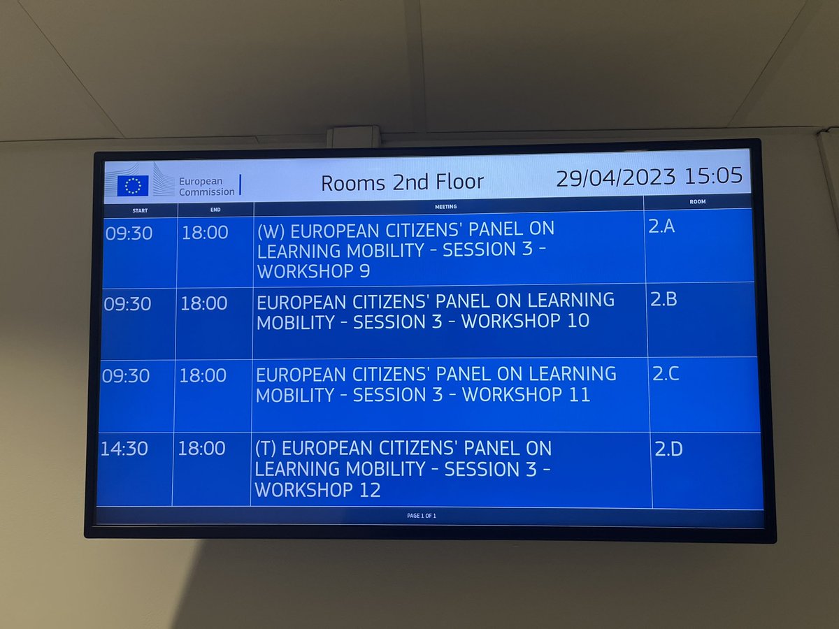 MIGarcia__'s tweet photo. Disfrutando en los paneles de participación ciudadana sobre #LearningMobilityEU de la @EU_Commission y con la mejor compañía @jblasgarcia y @balhisay https://t.co/g5CszfELfn