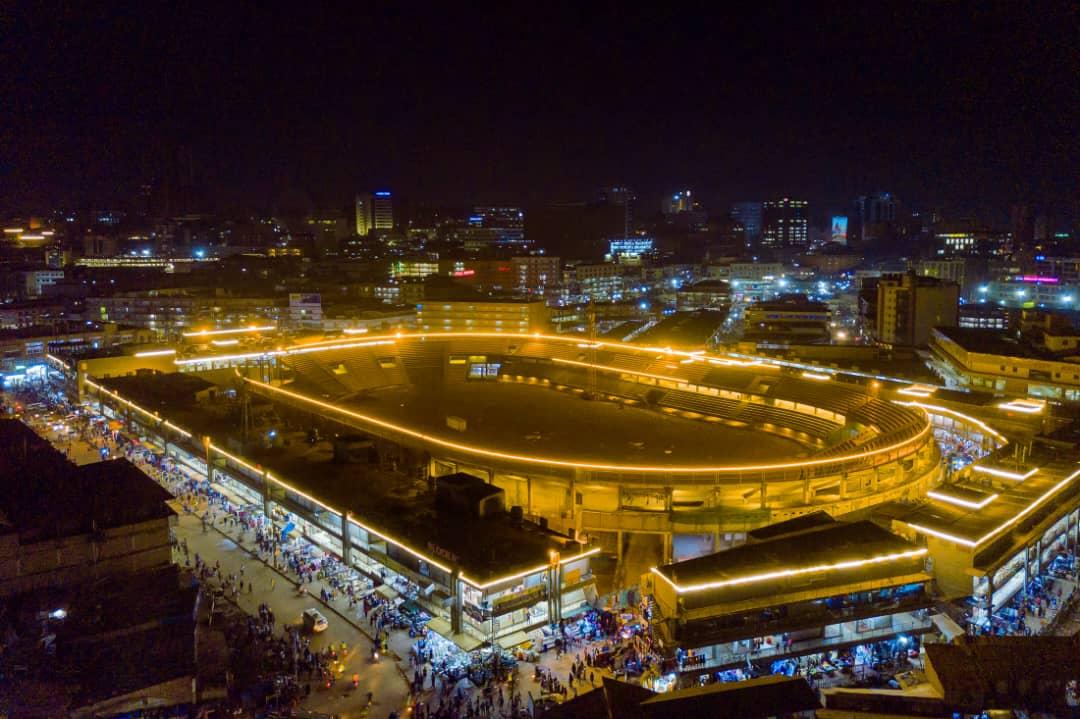 Nakivubo Stadium takes shape and improves Kampala skyline with reasonable social economic transformation to downtown Kampala. For God and My Country.