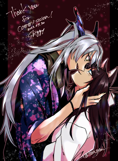  #Skeb #Commission   thank you for commission! HBD~:)
