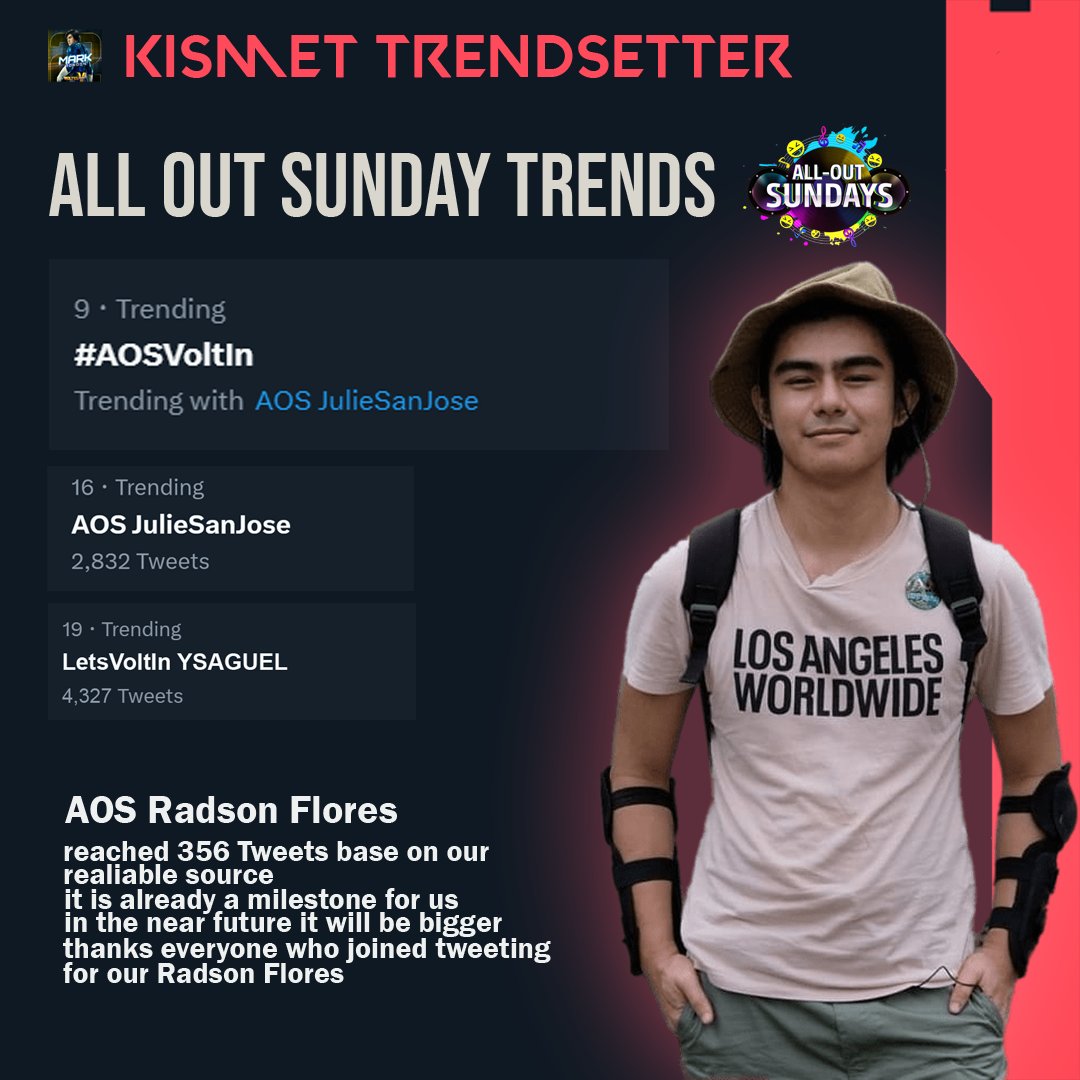 RadsonKISMET's tweet photo. Thanks to everyone who tweet with us for our Handsome Lone Wolf
@radsonflores
kita kits later again for Bangus Festival in Dagupan
with @MiguelTanfelix_ @YsaOrtega_ @mart_drosario
AOS Radson Flores
#AOSVoltIn https://t.co/s4vGhZ7Gcw