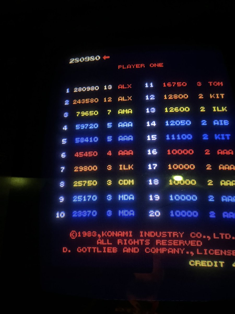 Arcade_Archive's tweet photo. Juno First high score challenge.
Difficulty 3
Lives 3
Bonus life every 100k
#archivescore in the zone 280,980 https://t.co/OUOMFiVYuH