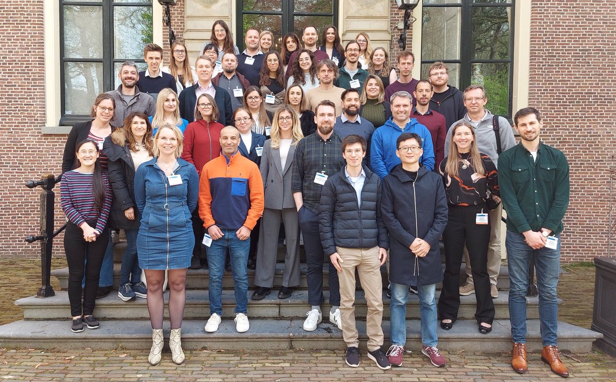alessiociulli's tweet photo. Happy time at the first ever @EuroMedChem Course on Targeted Protein Degradation. Great teaching and shared learning on protein degrader design. Kudos to team: host @Heitman_lab, co-organizer @UoDCeTPD Suzanne, and instructors @danetteldaniels Chun-Wa Chung @EndriuT @HartungIngo https://t.co/XY3fMl9TQU