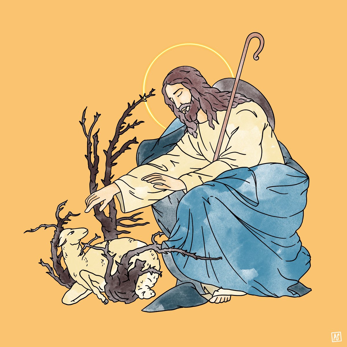 AuctorSalutis's tweet photo. “Camina delante de ellas, y las ovejas lo siguen, porque conocen su voz”.

Señor, de entre todos los seres que has creado, ¿Cuál te conoce como el hombre?

Yo te conozco, Jesús, porque viniste a buscarme cuando estaba perdido. Conozco tu voz porque me salvaste. https://t.co/sMESOZhQVC