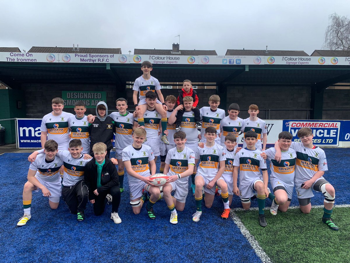 RFCMerthyr's tweet photo. #GameDay

A final message to our fabulous #Under14s playing in the @CardiffRugbyCup Cup later this afternoon

Win or lose, everyone at our club, your family &amp; friends are hugely proud of you #Enjoy #Proud

🏉 @stpetersrfc
🕝 Kick Off 1730
📍 Cardiff ArmsPark

#YoungIronmen🖤💚💛 https://t.co/j4ViRyo8bv