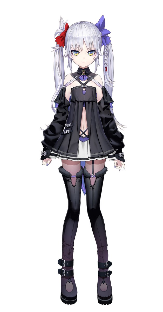 お仕事】VTuber須王マカさま(@maka_suo)の 新衣装デザイン、live2D