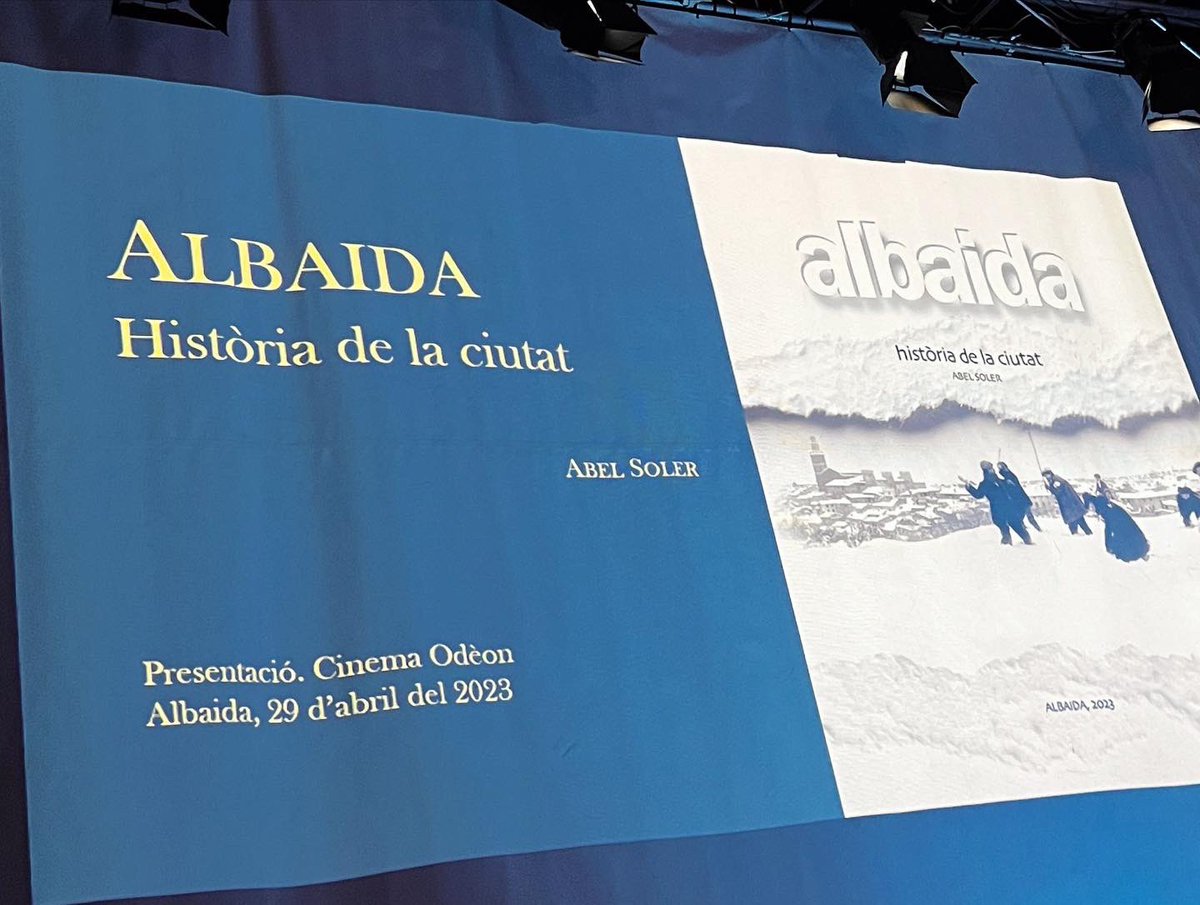AjAlbaida's tweet photo. 🤍| Albaida és una ciutat amb història i Abel Soler l’ha recollida en un llibre que és un tresor. https://t.co/z13UNQaAaS