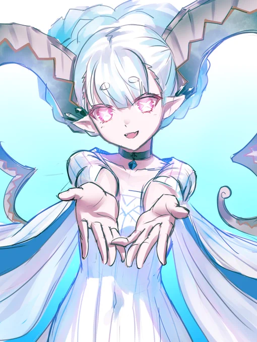 #FGO #落書き ロリもママも来ないので絵を描いて当てた気になるアレ それはそうとイベストおもろい!