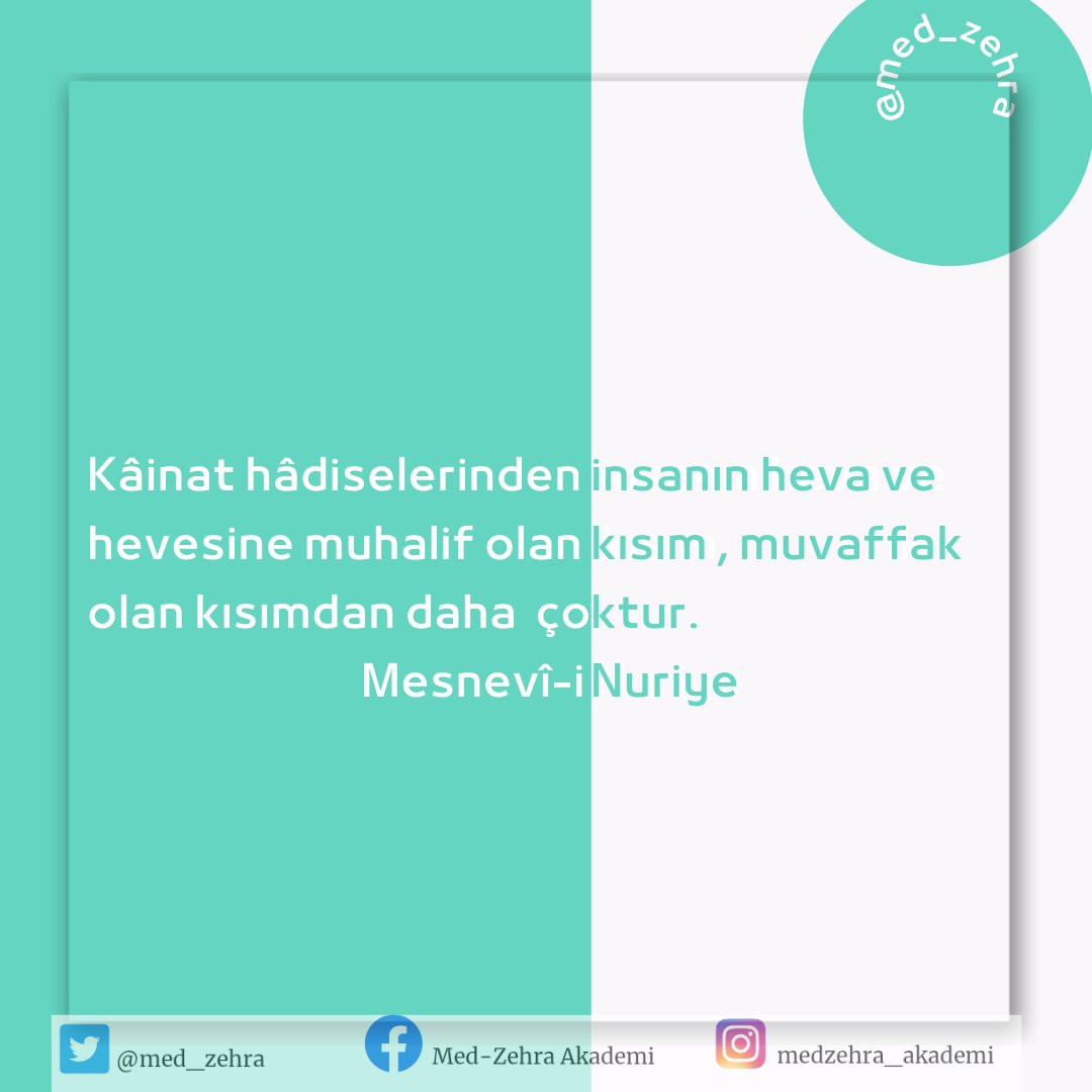 Med-Zehrâ Akademî (@med_zehra) on Twitter photo 