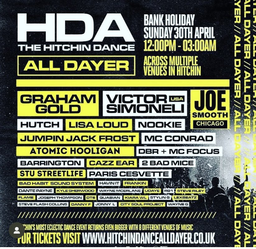 It’s a beautiful day for HDA!! 🌞 All advanced tickets sold out! 100 tickets 🎫 on the door for the last minute crew! Let’s do this!! #BankHolidayWeekend #Hitchin #HERTFORDSHIRE