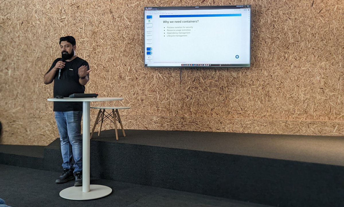 cncgkochi's tweet photo. Thanks to everyone joined us yesterday. Hope you had a great in-depth learning experience.

Special thanks to our speaker Ansil H

Stay tuned for next event updates 🤘

#cncfkochi #cncf #containers #networking #learning #meetup #kubernetes #cloudnative https://t.co/nseVZuAWH9