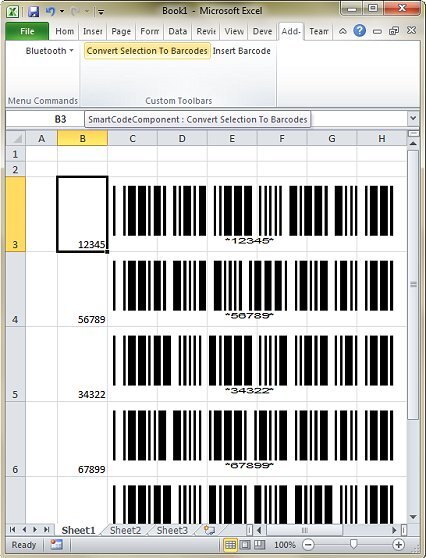 excel_templates's tweet image. #Excel solution for #business: Serial Number to Barcode ift.tt/L5TG83y