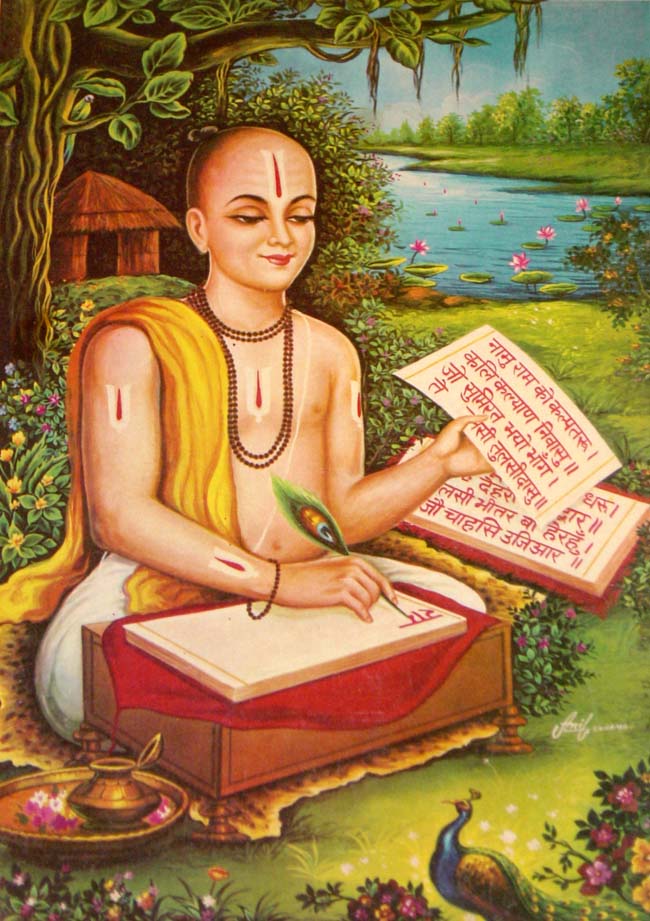 RamCharitManasG's tweet photo. नानापुराणनिगमागमसम्मतं यद् रामायणे निगदितं क्वचिदन्यतोऽपि।
स्वान्तःसुखाय तुलसी रघुनाथगाथा-भाषानिबन्ध मतिमञ्जुलमातनोति।।
भावार्थ:-अनेक पुराण, वेद और शास्त्र से सम्मत जो रामायण में वर्णित है श्री रघुनाथजी की कथा को तुलसीदास अपने अन्तःकरण के सुख के लिए मनोहर भाषा में विस्तृत करता है https://t.co/d1MlsZxzk3