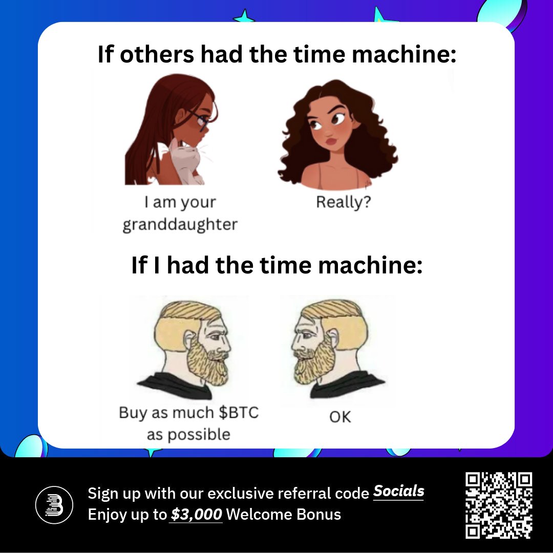 What would you say if you got a chance to talk to your younger self? #crypto  #meme #cryptomeme #memes $BTC