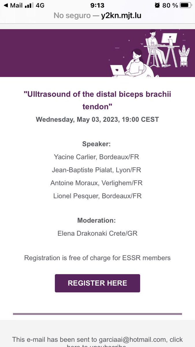 Ana Isabel Garcia (@anablixgd) on Twitter photo Next Live ESSR WEBINAR is about ULTRASOUND, May 3, 2023 19.00 CEST. Join us!
<a href="/ESSRmsk/">European Society of Musculoskeletal Radiology</a> <a href="/MskSerme/">SERME</a> <a href="/SermeMsk/">Casos de #radiología #MSK de la #SERME</a>
y2kn.mjt.lu/nl3/Qq50c0xTx6… Next Live ESSR WEBINAR is about ULTRASOUND, May 3, 2023 19.00 CEST. Join us!
<a href="/ESSRmsk/">European Society of Musculoskeletal Radiology</a> <a href="/MskSerme/">SERME</a> <a href="/SermeMsk/">Casos de #radiología #MSK de la #SERME</a>
y2kn.mjt.lu/nl3/Qq50c0xTx6…