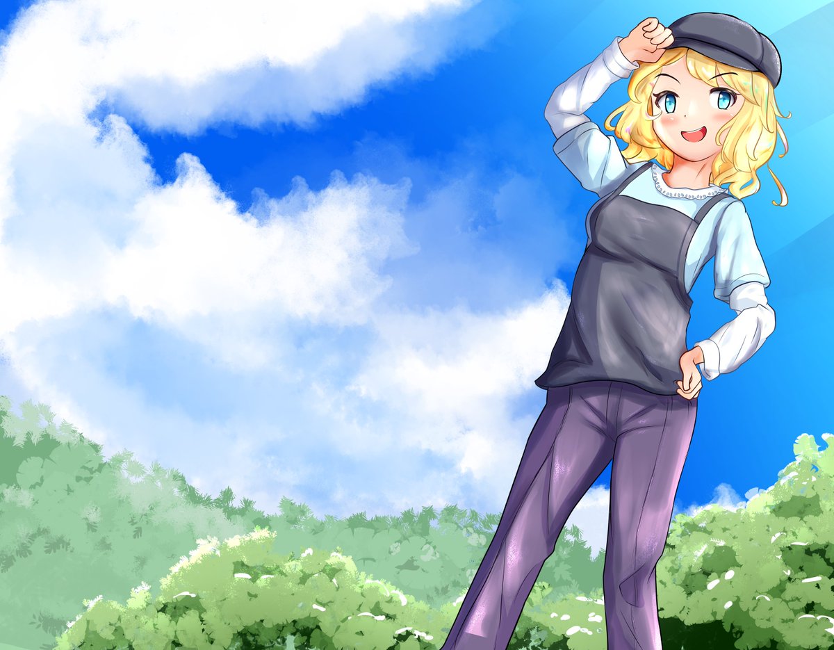 GW中に一枚か二枚描きたいわね 
#GWはフォロワーさんが増えるらしい 