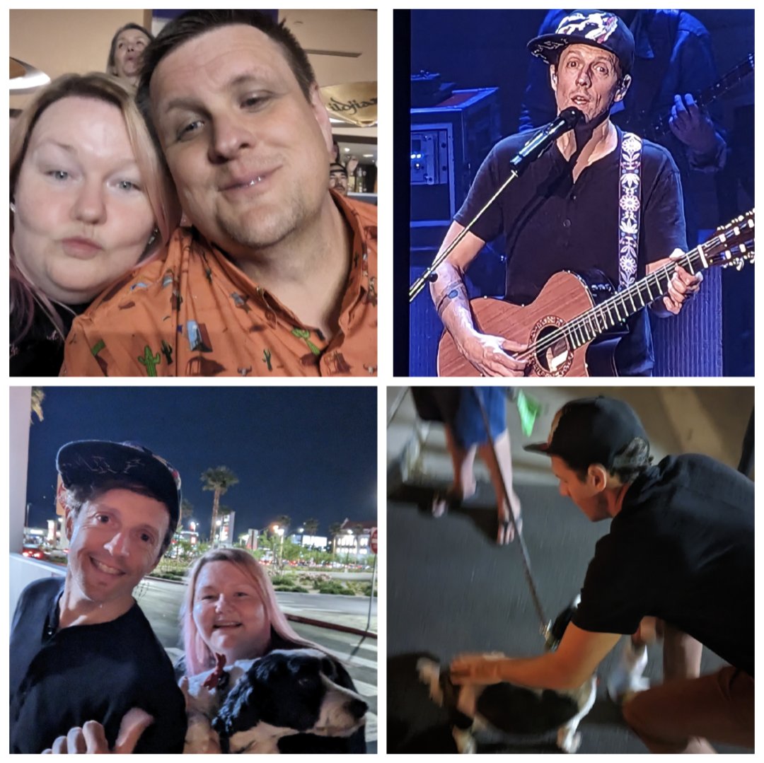 saraecur's tweet photo. In 2002, I drove 100 miles from my hometown to buy a Waiting for My Rocket to Come CD. Today, I drove 5 hours to see Jason Mraz play for my second time &amp; bumped into him on a dog walk. I'm dying a little bit of joy, love and, interconnectedness of the universe. #LifeIsWonderful https://t.co/1EIGsJeWq4