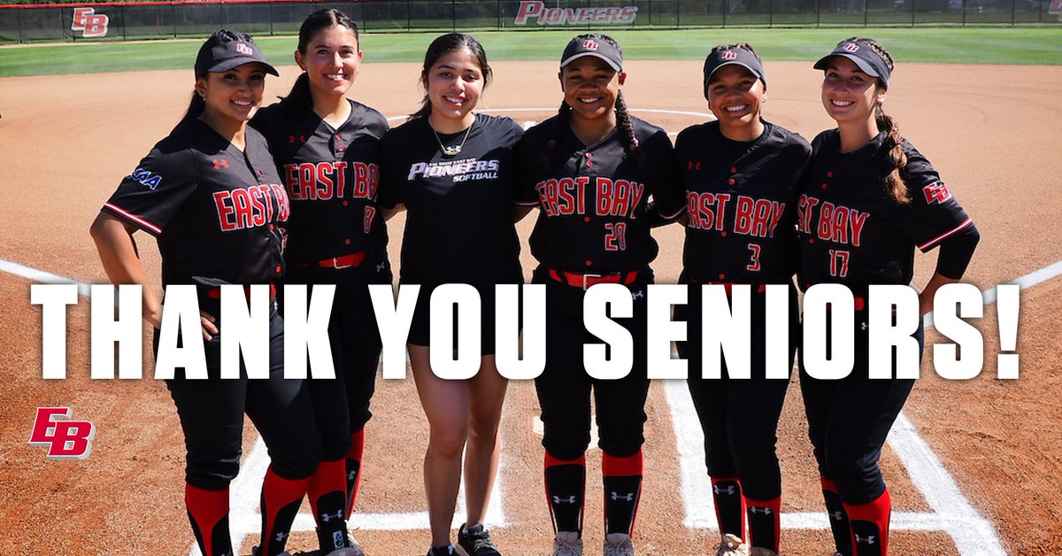 🥎THANK YOU SENIORS!

It was a special day on Saturday as <a href="/SoftballCsueb/">CSUEB Softball</a> celebrated Senior Day, honoring six from the Pioneers and their softball careers at Cal State East Bay.

#BuildTheBrand