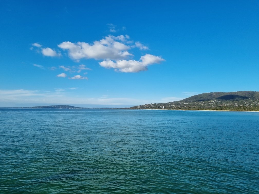 Sunny autumn afternoon in Rosebud 
#beach #Rosebud #pier #PortPhillipBay