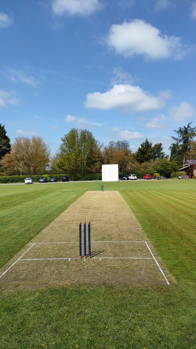 ActonCricket's tweet photo. Our Saturday Two Counties League campaign finally got underway on a warm, sunny, end-of-April day - yes, really! On the day we were too strong for a young Woolpit 4th XI. Full result details here: https://t.co/SqFZSiAFZN https://t.co/0XkLxNm7KX