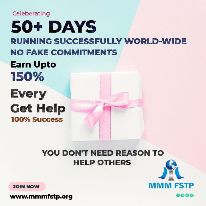 Mmmfstp2023's tweet photo. 50+ DAYS CELEBRATION
RUNNING SUCCESSFULLY WORLD-WIDE
No Fake commitment
100% Success Every Get Help
No Rejection
Join Now and Earn upto 150%
https://t.co/aWgtTlSkLI

#MMMFSTP #M3FSTP
#COMMUNITY https://t.co/DonlOqPzXU