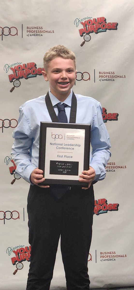 ElyssaHaskell's tweet photo. Proud parent moment!  #BPANLC2023 https://t.co/YNPw2oMKuq