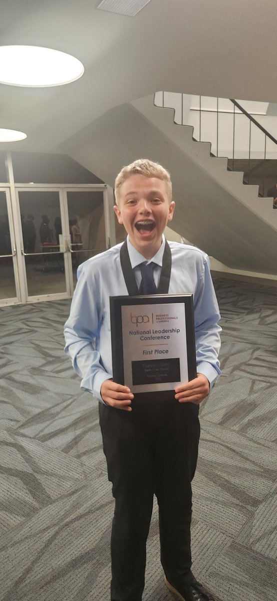 ElyssaHaskell's tweet photo. Proud parent moment!  #BPANLC2023 https://t.co/YNPw2oMKuq