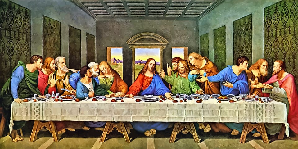 New church service ⛪️ #LastSupper let's break bread 🍞, fish 🐟 &amp; wine 🍷 this afternoon at <a href="/TCB1550/">TheChickenBar</a>