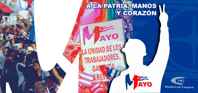 Con la alegría y la responsabilidad que nos caracteriza y el compromiso de sabernos herederos de nuestros líderes sindicales José M. Pérez, Aracelio Iglesias, Enrique Varona, Fernando Álvarez y otros este #1Mayo los trabajadores de #TransporteCuba colmaremos nuestras plazas.
