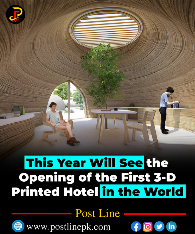 postlinepk's tweet photo. This Year Will See the Opening of the First 3-D Printed Hotel in the World.
#postline #hotel #hoteldesign #3ddesign #didyouknow #DidYouKnowThis #today #trendingnow #trending #news #NewsUpdate #BreakingNews #business #team #technology #design #construction #research #building https://t.co/bnj8PAtaJm