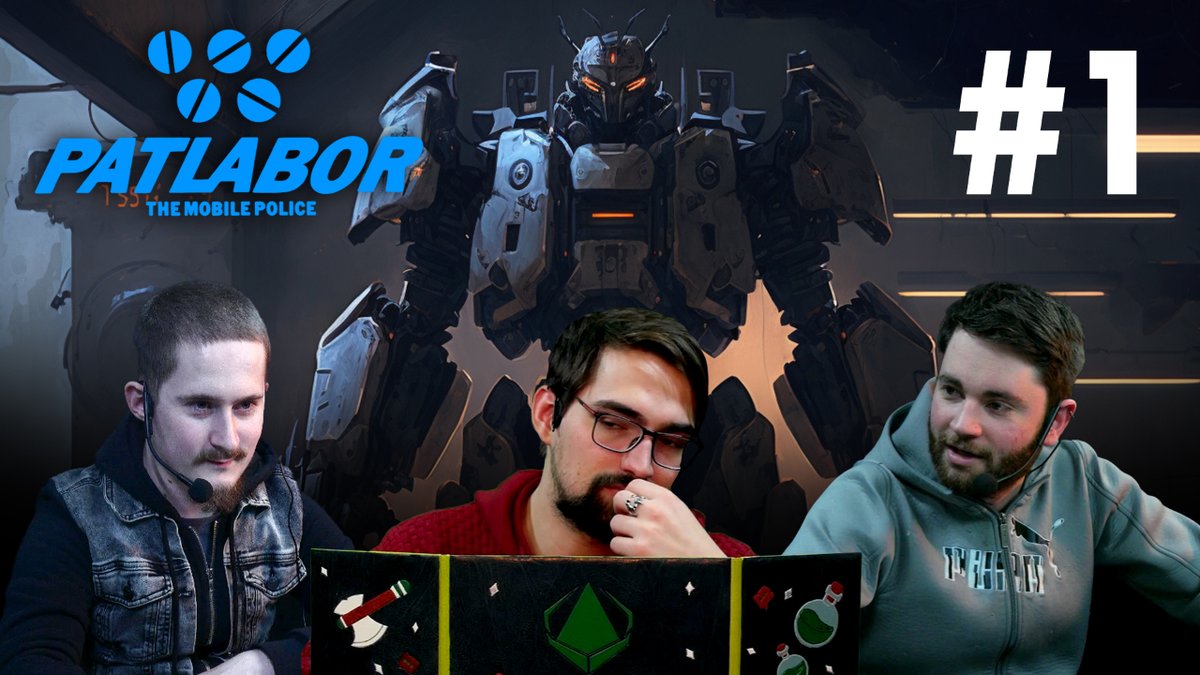 HEx_Project_'s tweet image. Salut les rôlistes ! 🙂

Voici le premier épisode d'une petite série en attendant la prochaine grosse campagne.

Bienvenue dans Patlabor. Corporations, Mechas et la Police seront au rendez-vous 🌍 🤖 🔫

youtu.be/0XMRh59IgvI