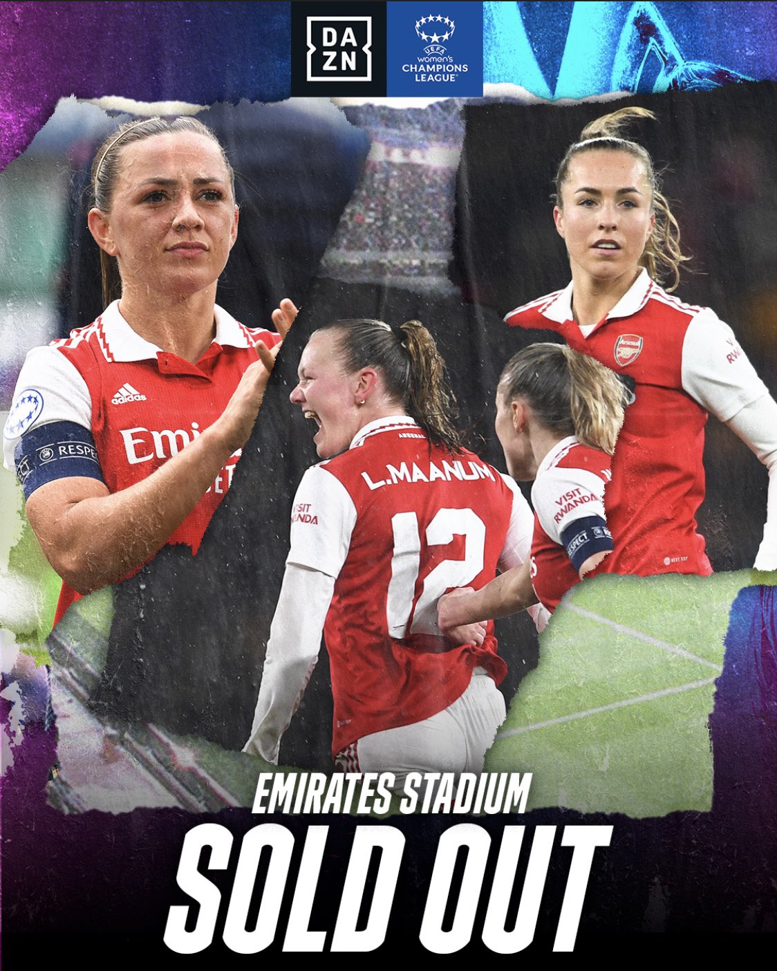 Arsenal sell out the Emirates for Women's Champions League semi