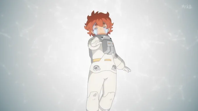 エリクトちゃん肉体が滅んで精神だけエアリアルとしていきてるのか・・  #水星の魔女