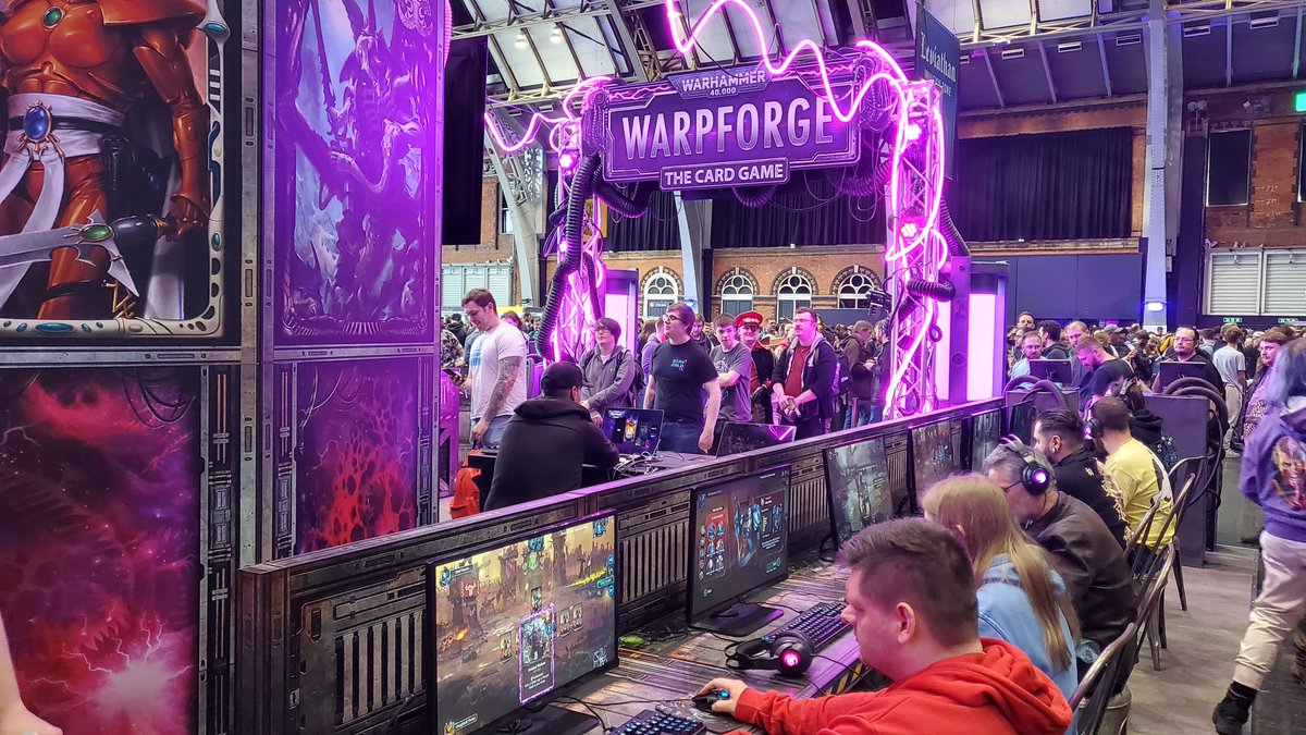 warpforge40k's tweet photo. "The strands of fate have guided me to this place."
The 2nd day of #WarhammerFest begins! Try out #Warpforge40k and @HorusLegions, and join the ranks of those who've discovered their true essence through the mysterious Omnispex Chamber.
#WarpforgeFest #LegionsFest #40k #wh40k https://t.co/cqdl8giSWi