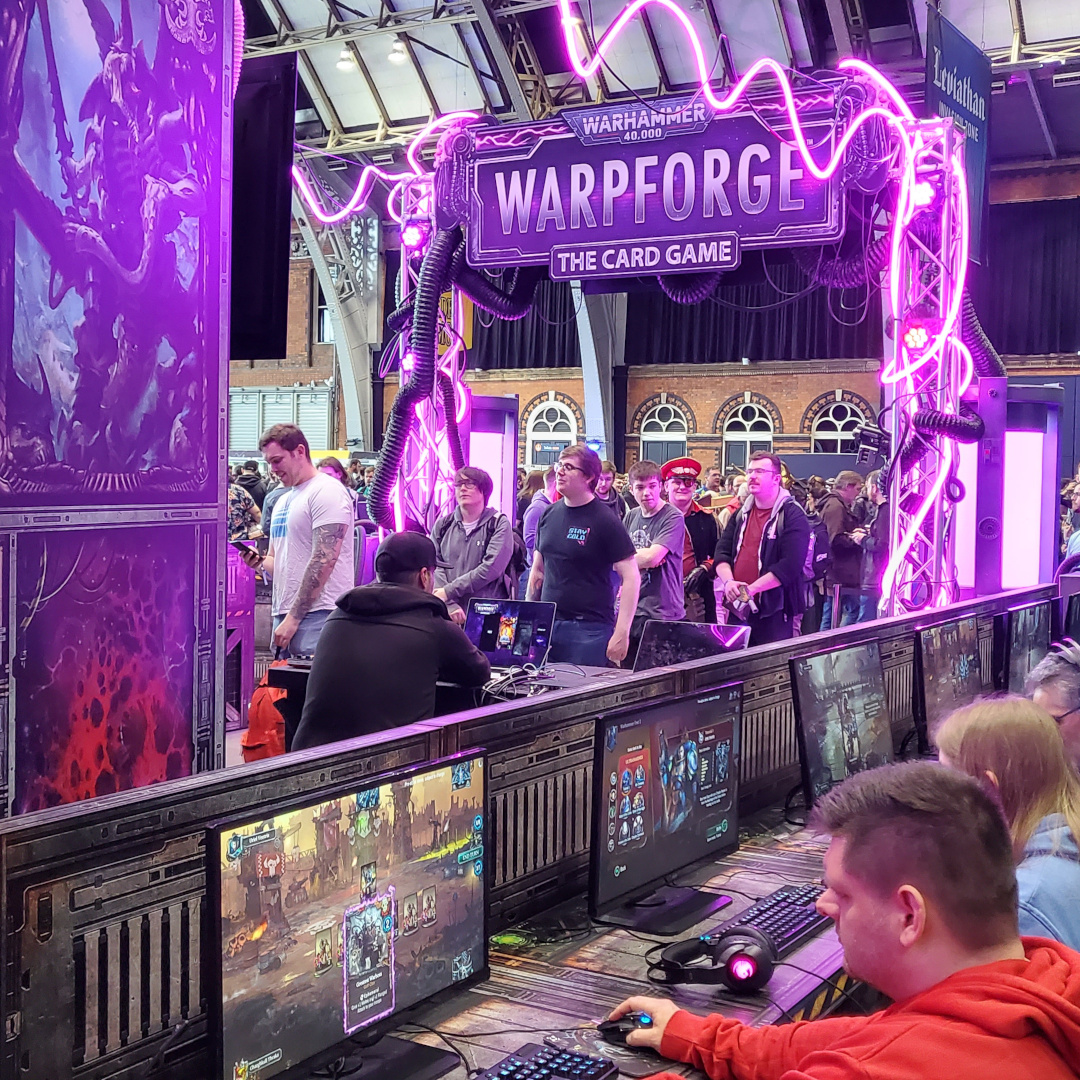 HorusLegions's tweet photo. "The strands of fate have guided me to this place."
The 2nd day of #WarhammerFest begins! Try out @warpforge40k and #HorusLegions, and join the ranks of those who've discovered their true essence through the mysterious Omnispex Chamber.
#WarpforgeFest #LegionsFest #40k #wh40k https://t.co/cFvOERXK0b
