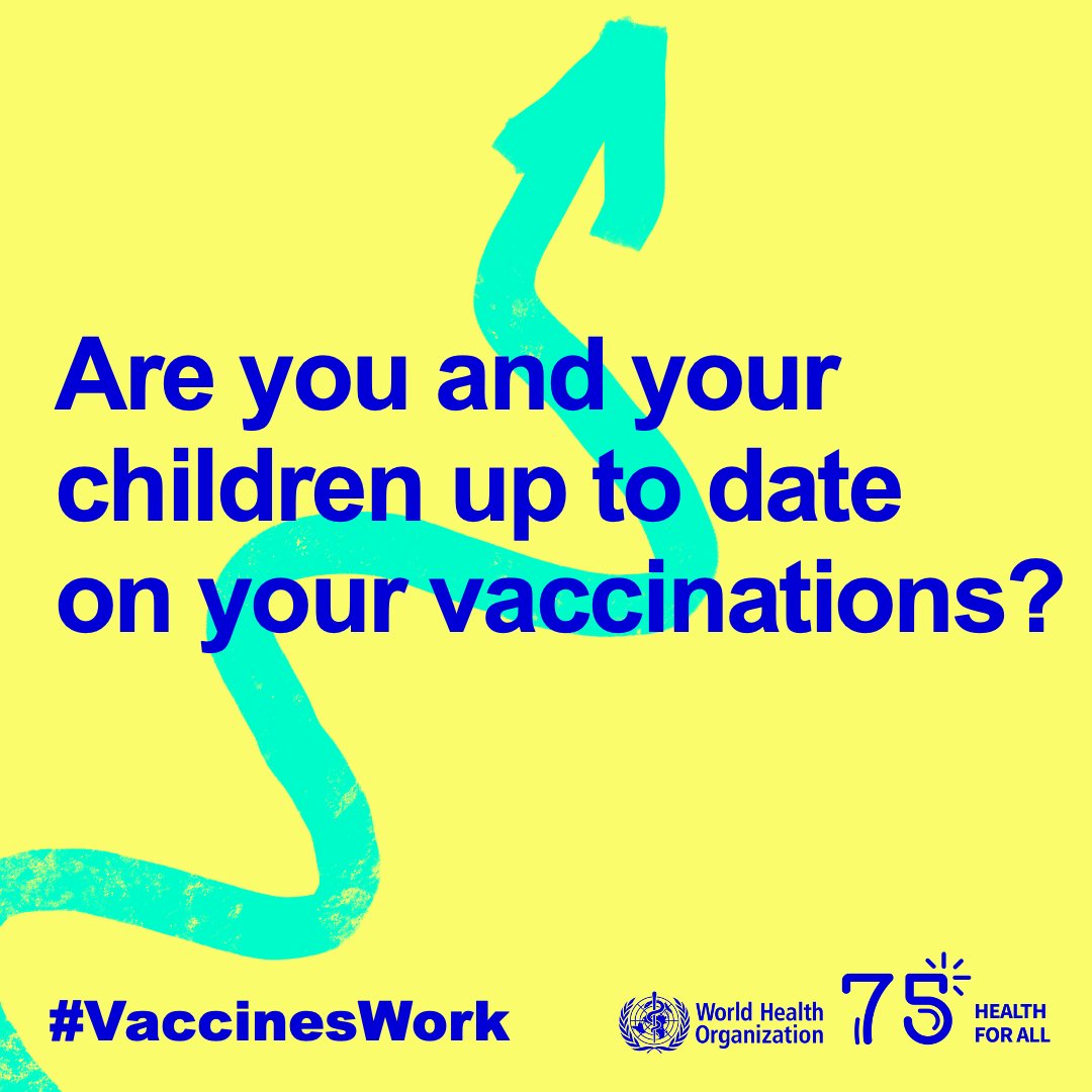 It's #WorldImmunizationWeek

Every dose counts. #VaccinesWork

bit.ly/41iOZNV