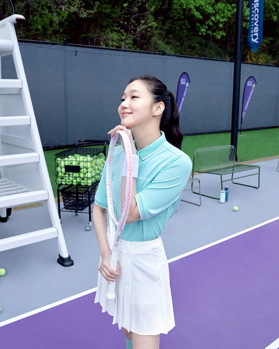 kgoeunpics's tweet photo. Tennis player kim go eun for discovery expedition https://t.co/ItVoNv9p6g