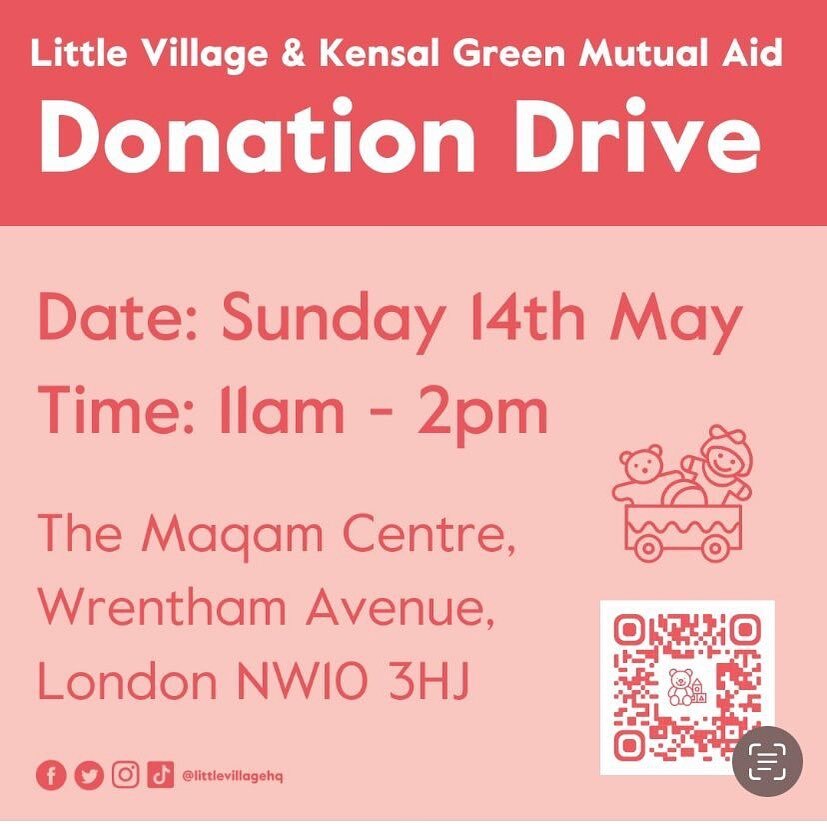 KensalCovidSupport (@kgmutualaid) on Twitter photo Parents, collect up your baby clothes and equipment over the next few weeks and get ready to donate to an amazing charity, <a href="/littlevillagehq/">Little Village</a>
All donations need to be clean and of good quality. Something you would be proud to give a friend.
Your donati… instagr.am/p/Crpt3vxIb4H/ Parents, collect up your baby clothes and equipment over the next few weeks and get ready to donate to an amazing charity, <a href="/littlevillagehq/">Little Village</a>
All donations need to be clean and of good quality. Something you would be proud to give a friend.
Your donati… instagr.am/p/Crpt3vxIb4H/