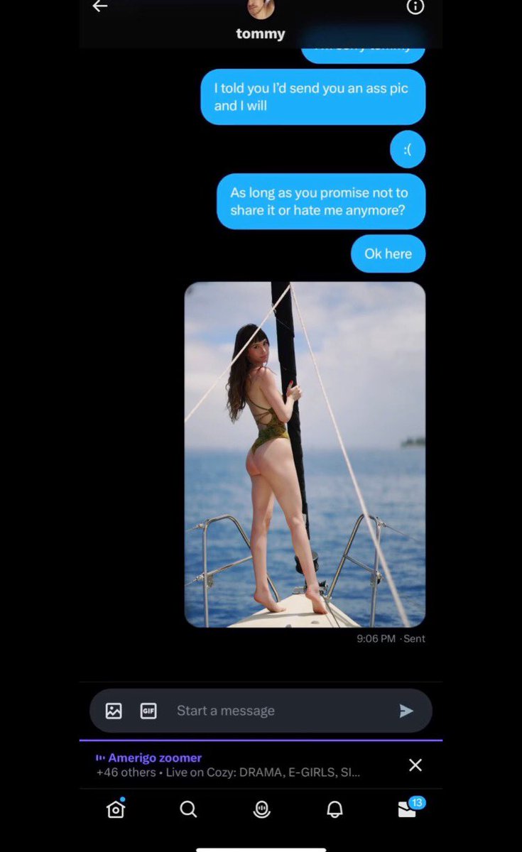 doordashbliccy's tweet photo. HOLY SHIT she fkn sent it ahahahaggahahayhagagahahha😂🤣🤣💀💀 #asspictommy #bootyqueen #el #DMleaks 😳🤯😭😭😭 #tommytruth 💯💯🔥 https://t.co/jqb36dYjZE
